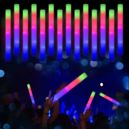 Led foam sticks - 16", light