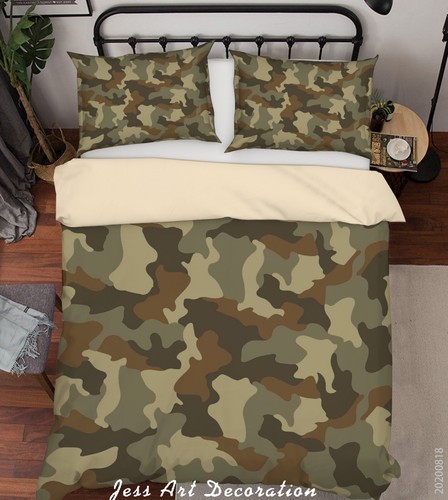 Camouflage texture pattern - 3d,