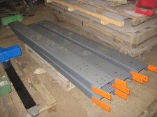 HEAVY DUTY, 8ft  LONG FORK EXTENSIONS TO SUIT 180mm WIDE FORKS