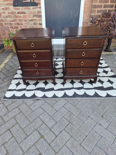 Pair vintage stag drawer - stag,