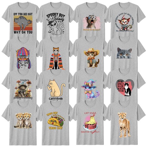 Funny cat shirt - funny, feline