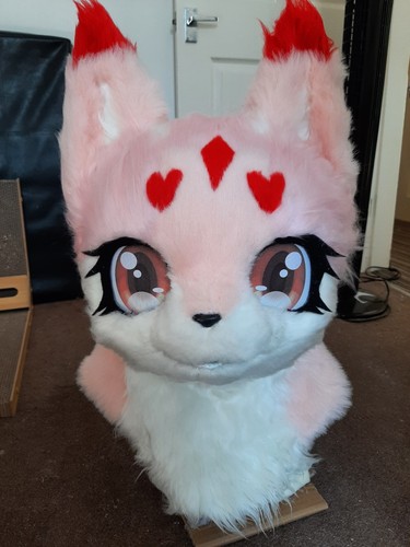 Fox fursuit kemono - , head