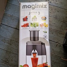 Magimix Juice Expert 3-in-1 Juicer Citrus Press Quiet Mark Silver