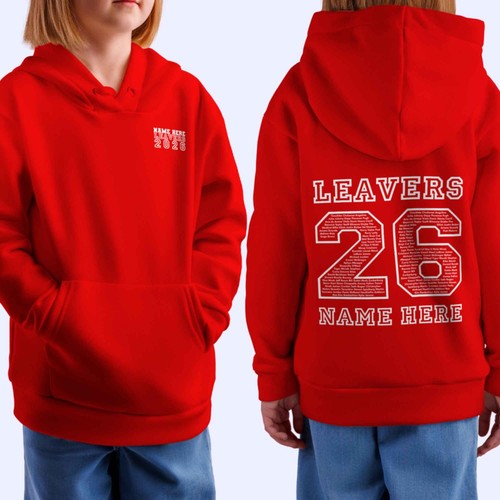 Personalised leavers hoodie - leavers,