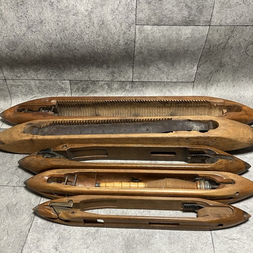 Vintage wooden weaving loom - wooden,