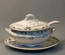 Vintage Tureen, Ladle And