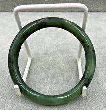 Dark Green Jade Bangle