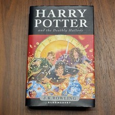 Harry Potter and the Deathly Hallows by J. K. Rowling 1st Edition Hardback Book 