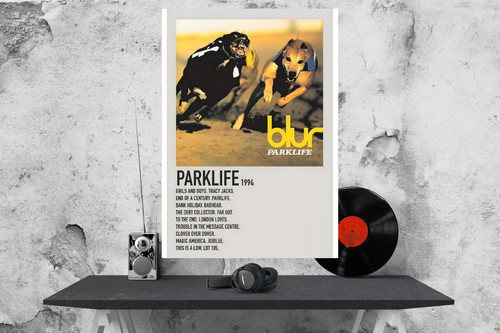 Blur parklife album cover - album,