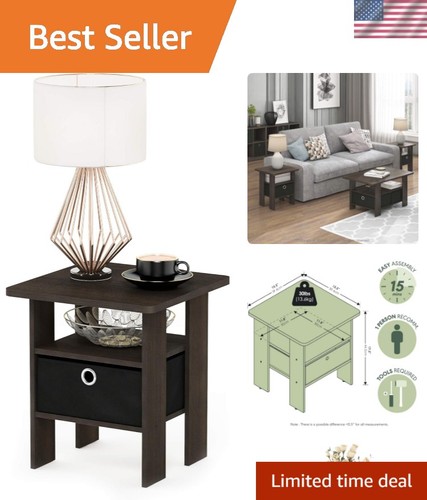 Functional rectangular bedside - functional,