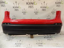 NISSAN QASHQAI J11 2017 RED REAR BUMPER GENUINE 85022-HV00H #A8829