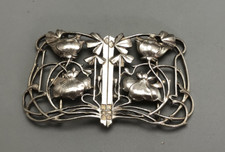 ARts & Crafts Silver Buckle William Comyns London 1899 FLZX