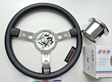 Land Rover Defender 90, 110, 14 inch Steering Wheel 36 Spline Boss Alloy Spokes