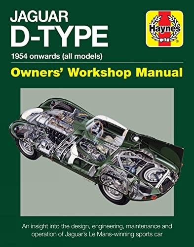 Jaguar type owners workshop - d-type, owners'
