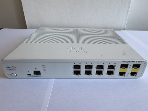 Cisco c2960c 8tc - ws-c2960c-8tc-s, port