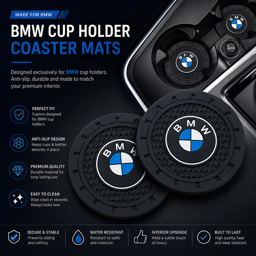 2pcs bmw car cup - 2pcs,