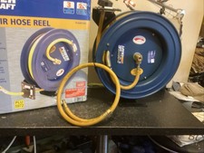 Powercraft 15 M Heavy Duty Retractable Hose Reel,spring Powered, Not Used Yet