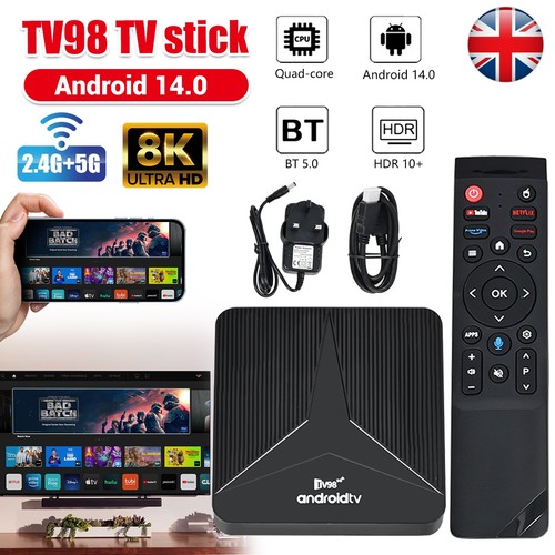 Tv98 android smart tv - 14.0,