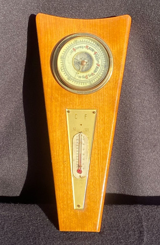 Vintage barometer inch - -, 10¾