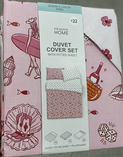 Primark home king duvet - king,