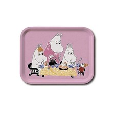 Moomin Tray - Tea Party Pink
