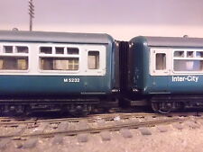 hornby mk2 bellows corridor connectors x 5 oo em p4 finescale