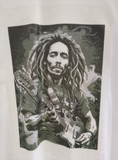 BOB MARLEY STYLE  MEN'S SHORT SLEEVED TEE SHIRT