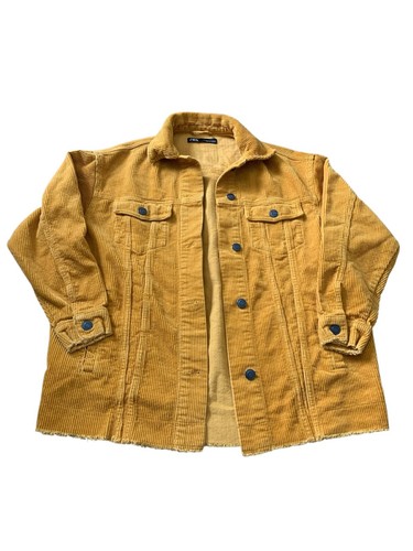 Zara corduroy overshirt - corduroy,