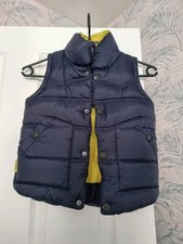 Navy Blue NEXT Kids Gilet Age
