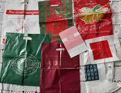 Vintage plastic bag 8 - vintage, x