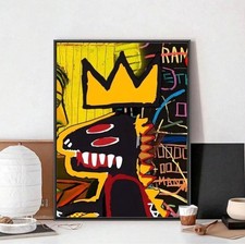 Canvas Wall Art BASQUIAT STYLE