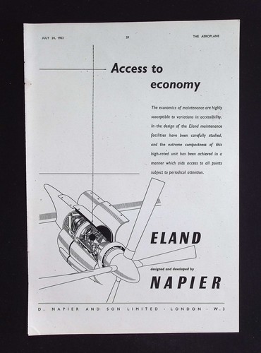 Original 1953 advert - 1953,