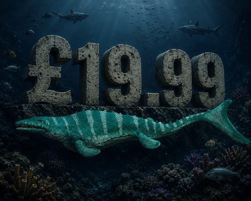 Schleich mosasaurus - schleich,