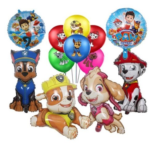 Paw patrol birthday balloons - paw,