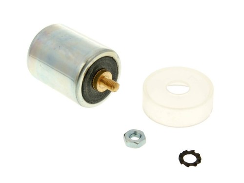 Condenser with screw fitment - with,