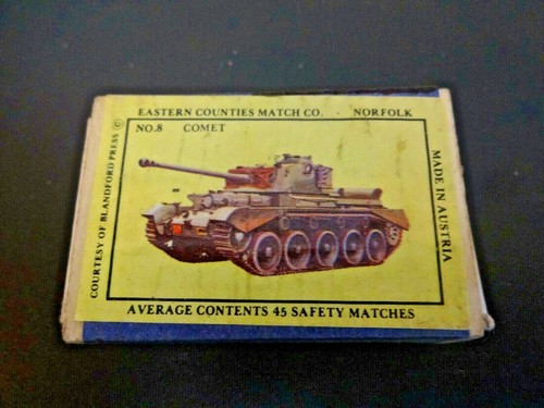 Comet tank matchbox c1970s - comet,