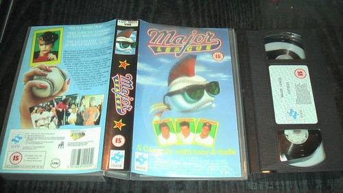 Major league vhs video tape - league,