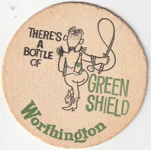 Beer mat worthington brewery - mat,
