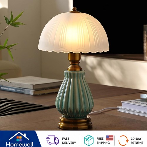 Vintage ceramic table lamp - ceramic,