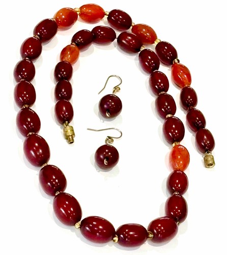 Art deco cherry amber - art,