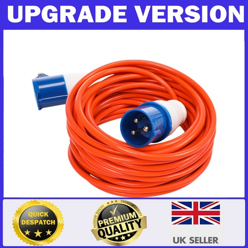 Caravan mains cable - mains, 16a