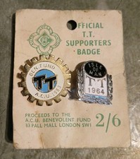 Vintage 1964 Isle Of Man TT