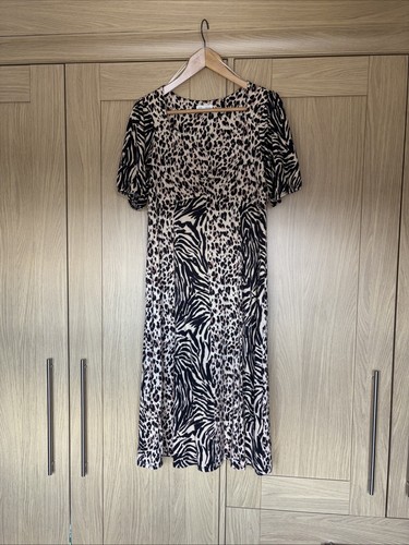 Monsoon animal print dress - print,