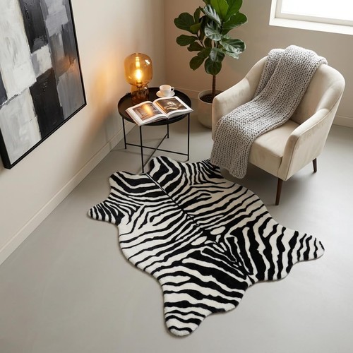 Zebra rug for - zebra,