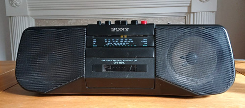 Sony stereo tape player radio - sony,