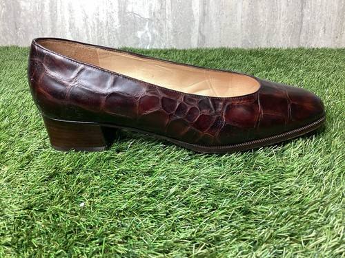Vintage brown crocodile - vintage,