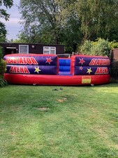 bouncy castle gladiator arena