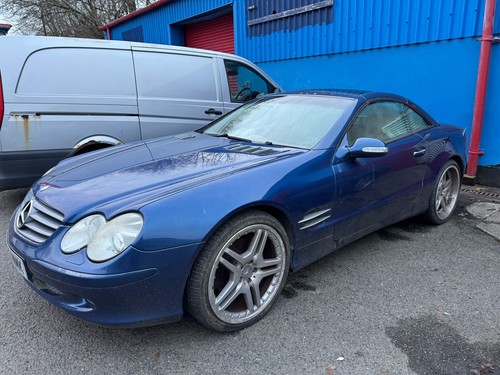 Breaking mercedes r230 - mercedes,