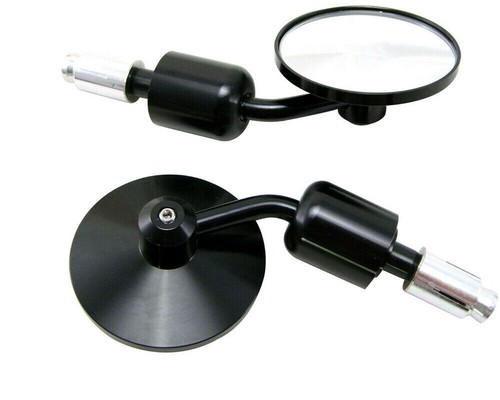 Motorbike handle bar end - bar, side