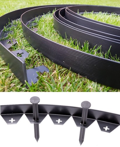 Flexible garden edging lawn - flexible,
